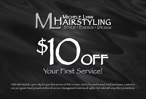 michele lynn hairstyling coupon 10 off